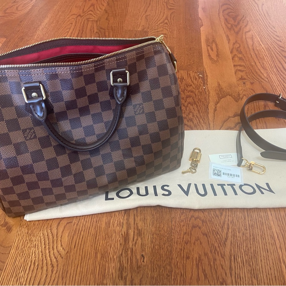 LOUIS Vuitton speedy 30 Damier